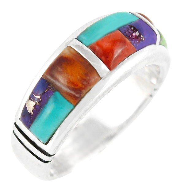 Multicolor Ring Sterling Silver R2025-C54