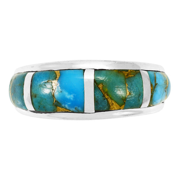 Matrix Turquoise Ring Sterling Silver R2025-C84