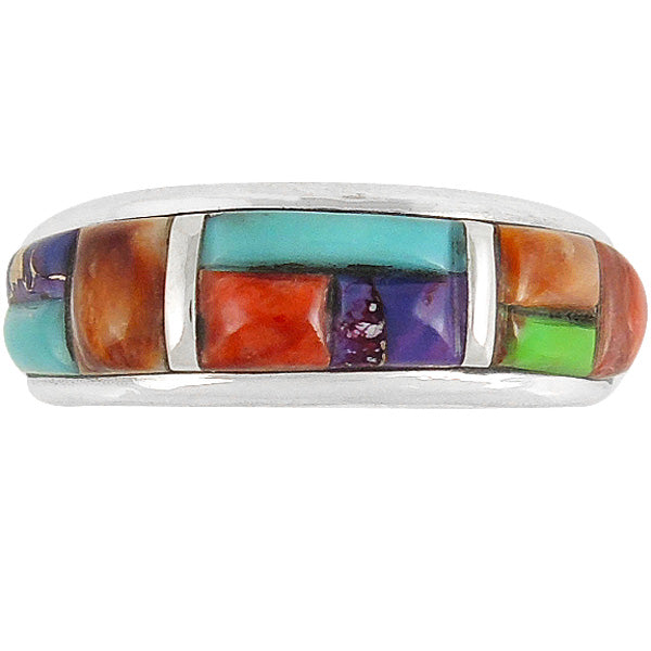 Multicolor Ring Sterling Silver R2025-C54