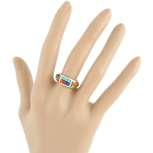 Multicolor Ring Sterling Silver R2025-C54