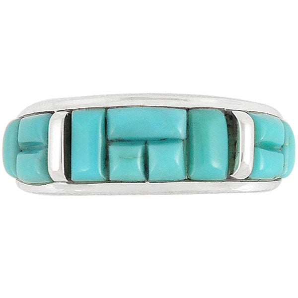 Turquoise Ring Sterling Silver R2025-C55
