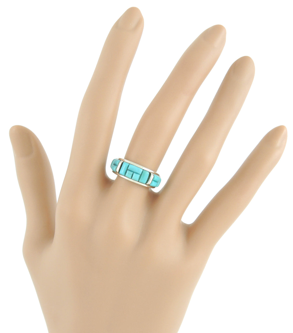 Turquoise Ring Sterling Silver R2025-C55