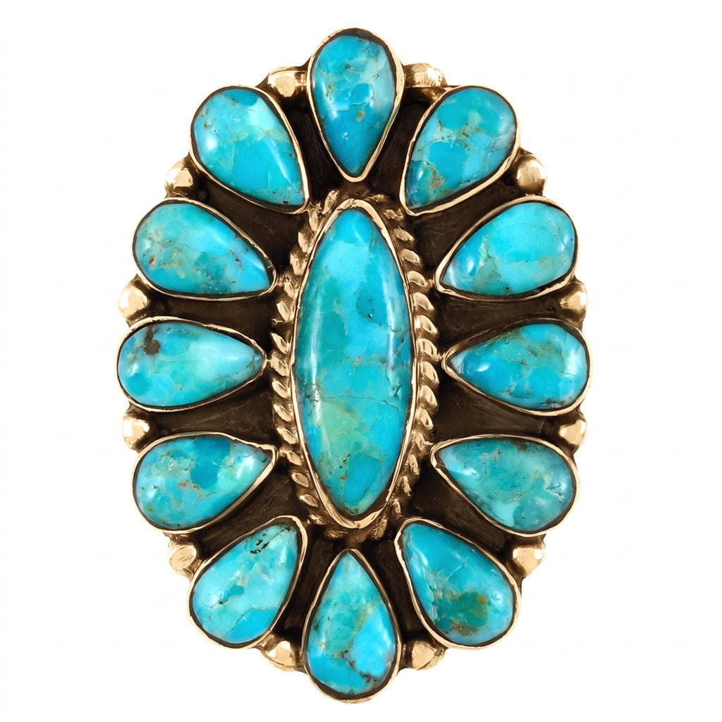 Turquoise Ring GoldCopper™ R2041-GB-C75
