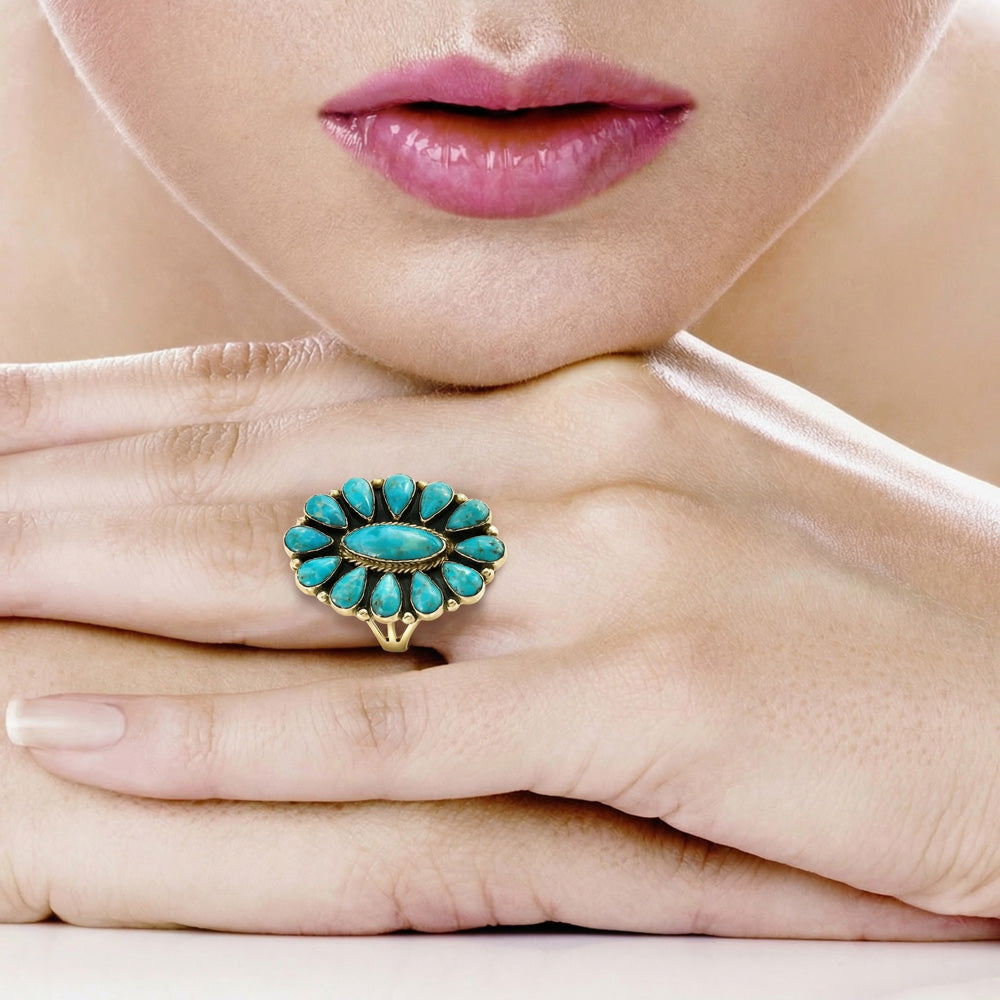 Turquoise Ring GoldCopper™ R2041-GB-C75