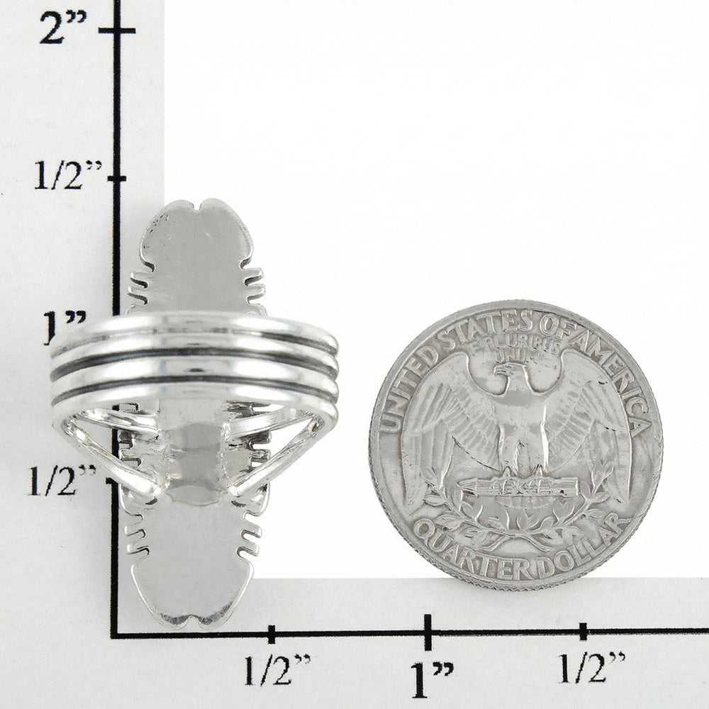 Turquoise Ring SilveryCopper™ R2096-LG-SB-C75