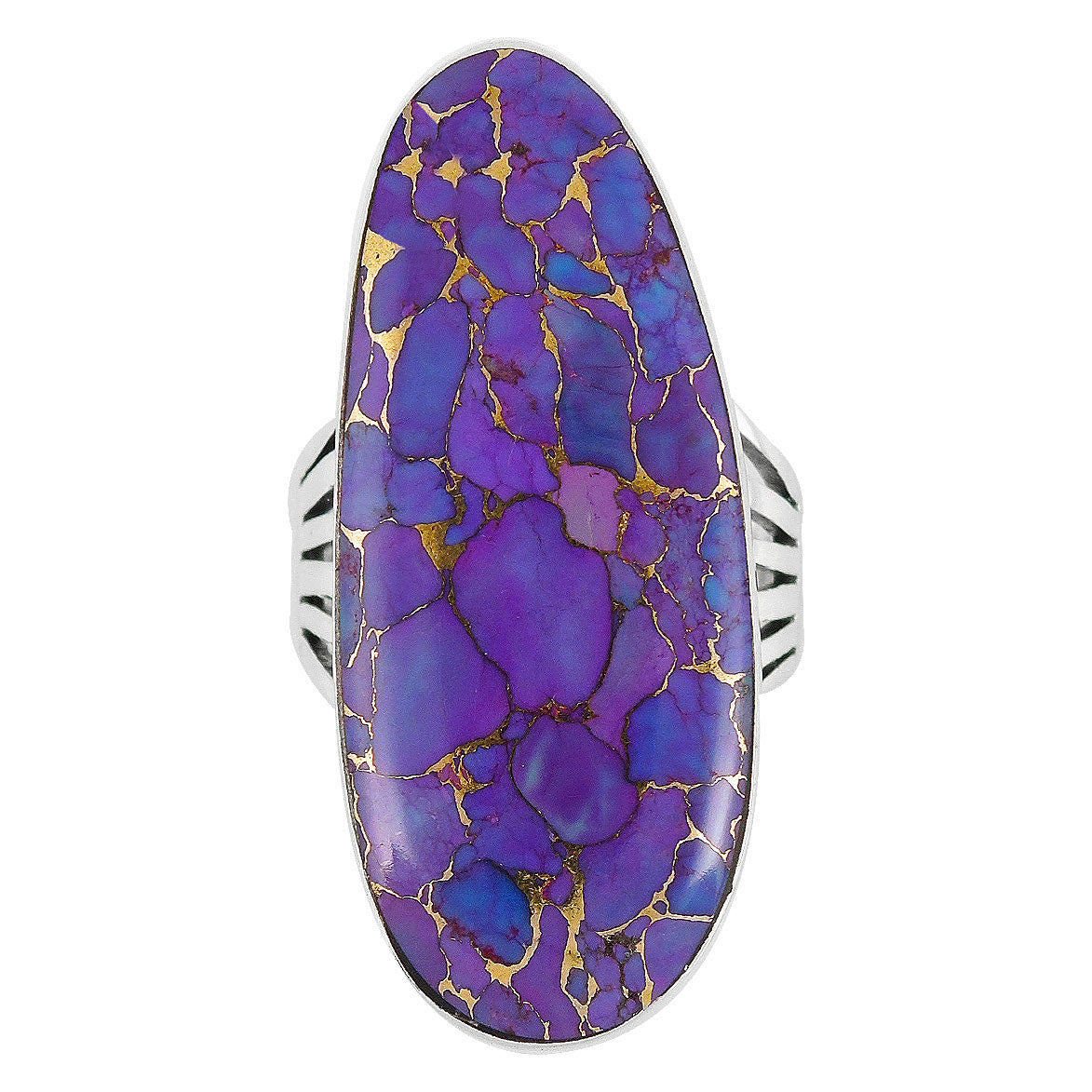Purple Turquoise Ring Sterling Silver R2220-C77