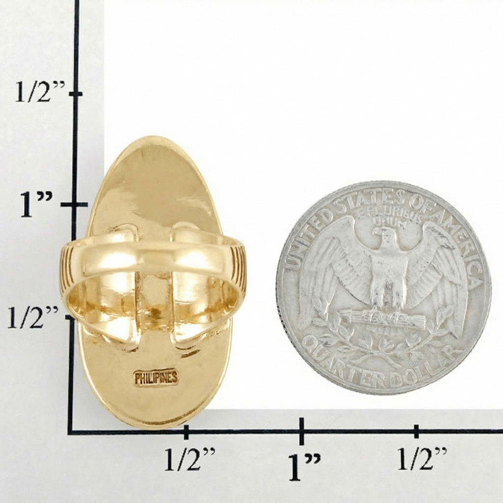 Multi Gemstone Ring GoldCopper™ R2230-GB-C51