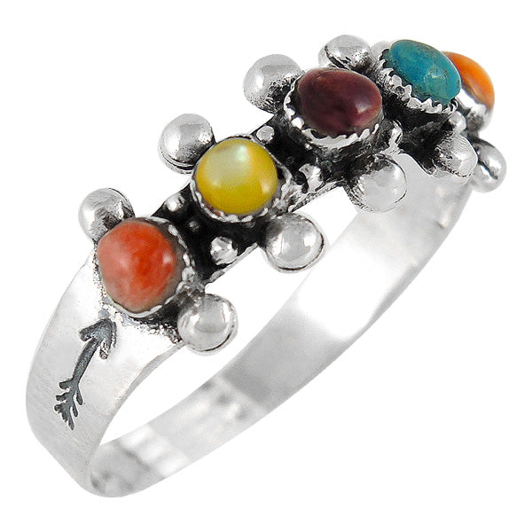 Multicolor Ring Sterling Silver R2241-C71