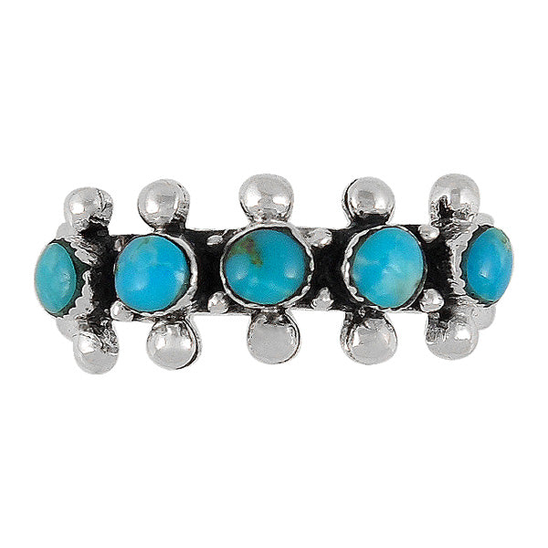 Turquoise Ring Sterling Silver R2241-C75