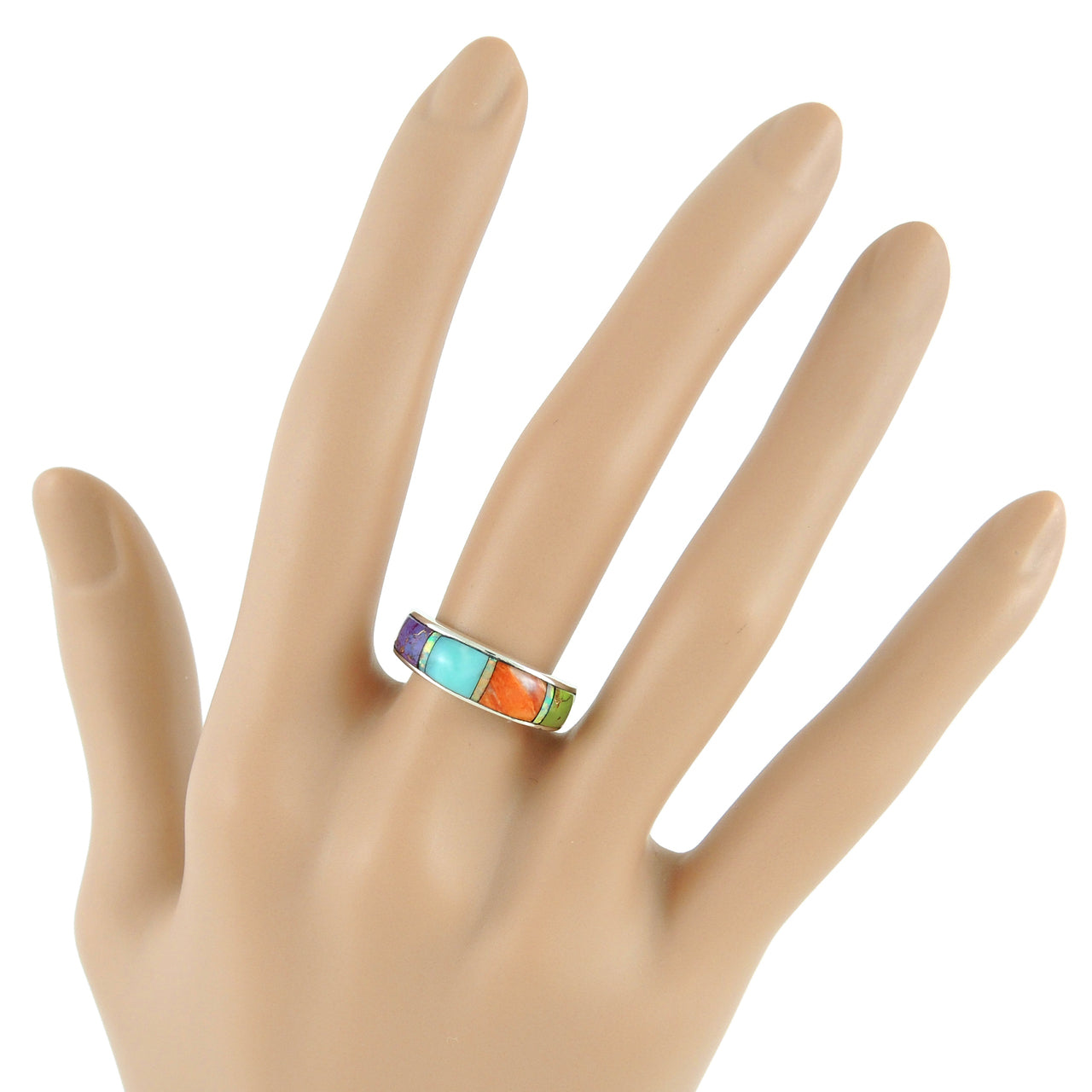 Multicolor Ring Sterling Silver R2244-C01