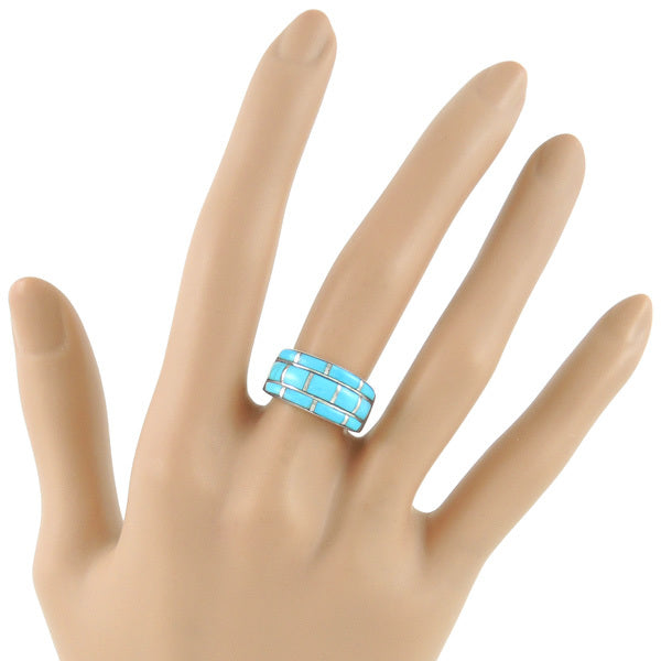 Turquoise Ring Sterling Silver R2245-C05