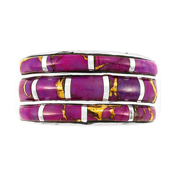 Purple Turquoise Ring Sterling Silver R2245-C07