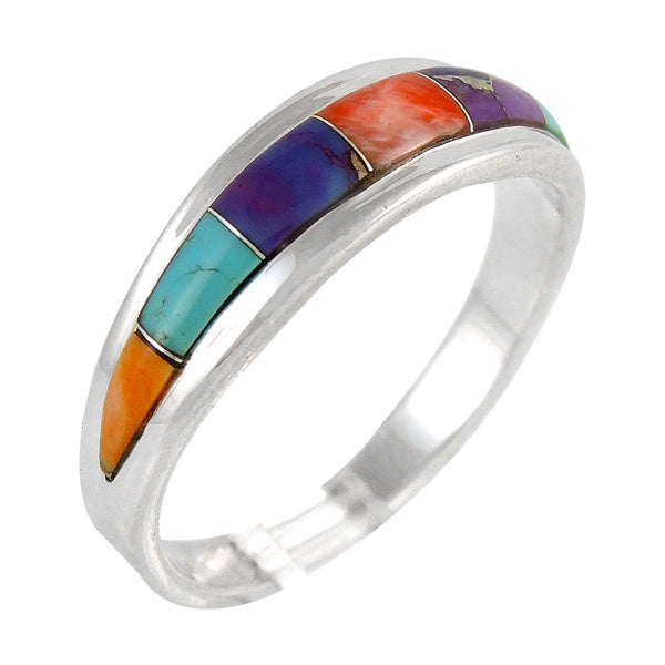 Multicolor Ring Sterling Silver R2264-C01
