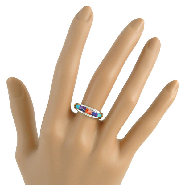Multicolor Ring Sterling Silver R2264-C01