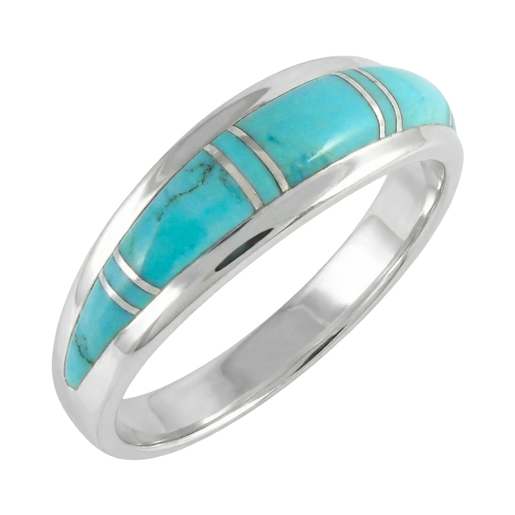 Turquoise Ring Sterling Silver R2264-C05