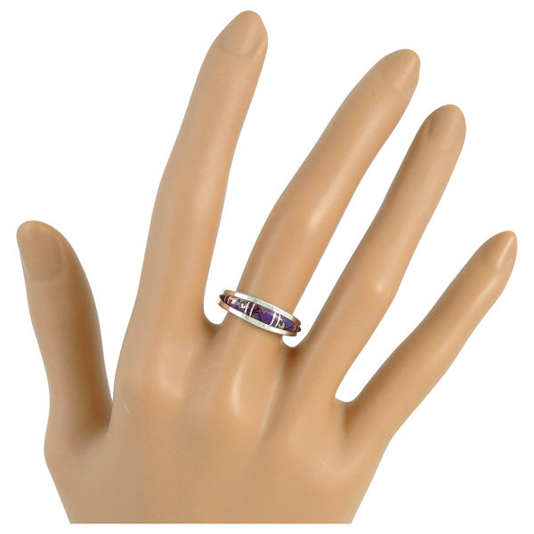 Purple Turquoise Ring Sterling Silver R2264-C07