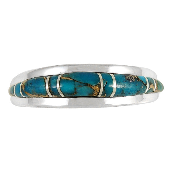 Matrix Turquoise Ring Sterling Silver R2264-C84