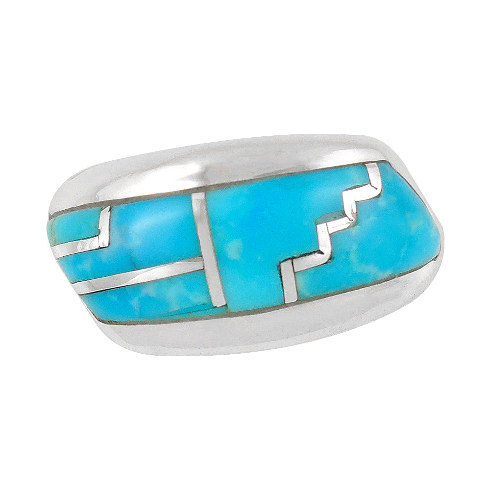 FINAL CLEARANCE - Turquoise Ring SilveryCopper™ R2273-SB-C05