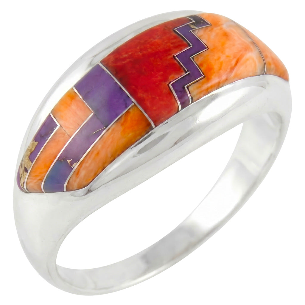 Multicolor Ring Sterling Silver R2273-C37