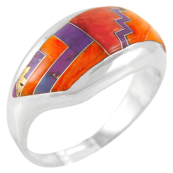 Multicolor Ring Sterling Silver R2273-C37