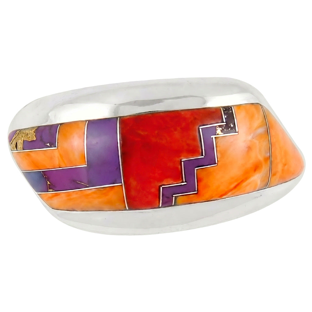 Multicolor Ring Sterling Silver R2273-C37
