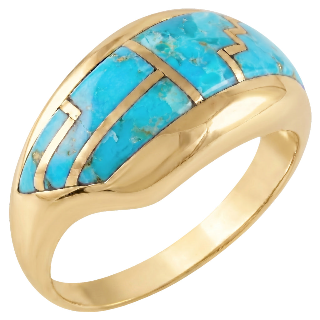 Turquoise Ring GoldCopper™ R2273-GB-C05