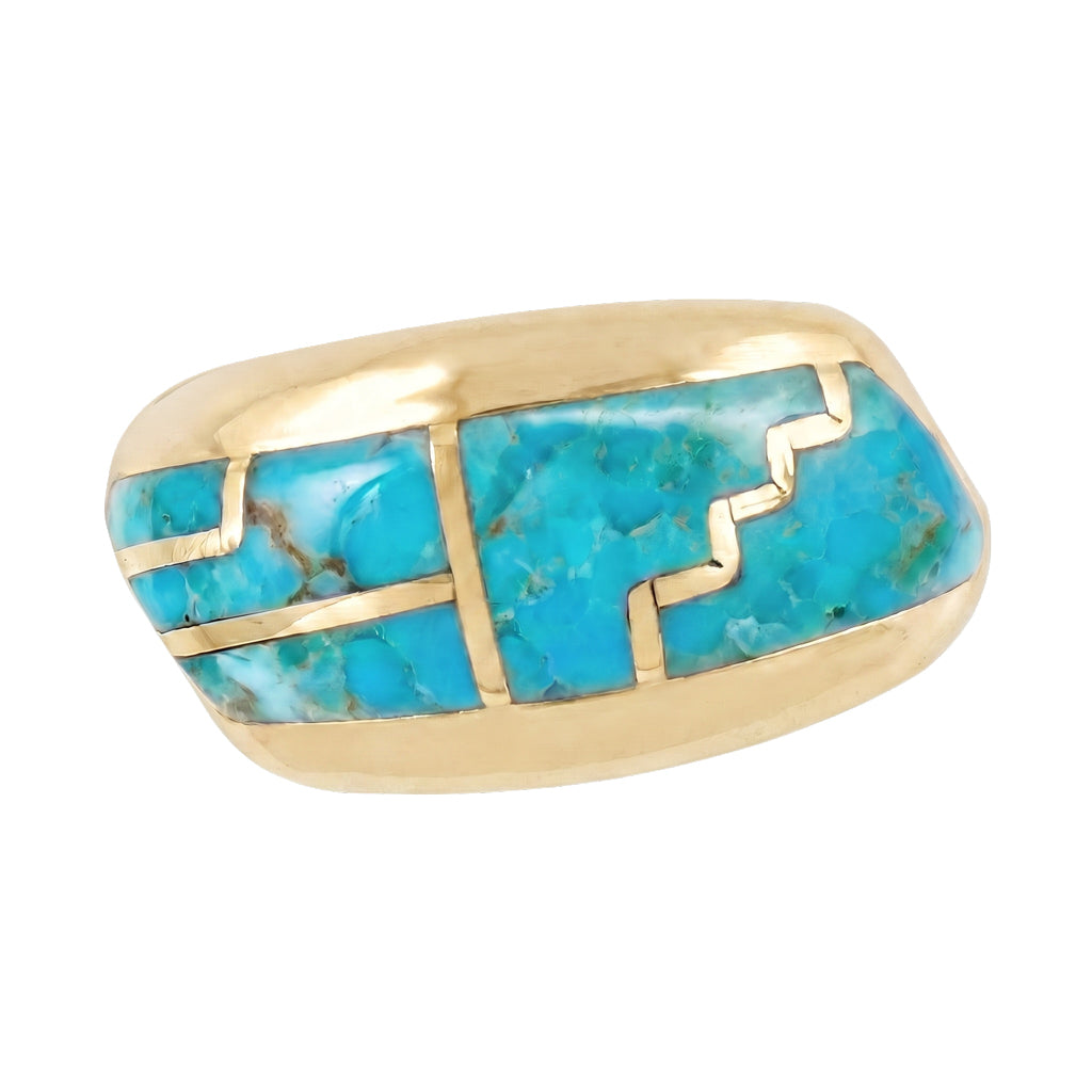 Turquoise Ring GoldCopper™ R2273-GB-C05