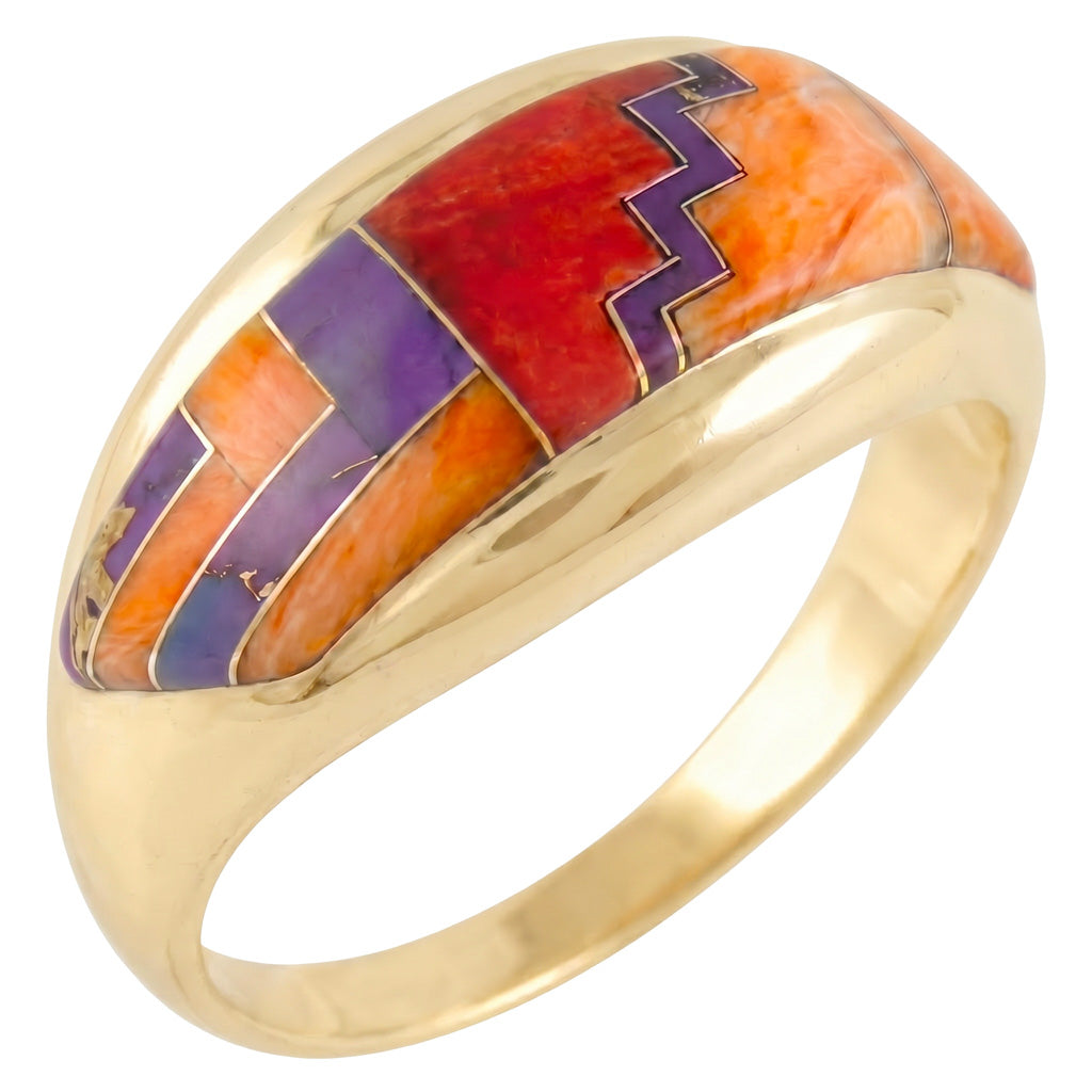 Multi Gemstone GoldBrass™ R2273-GB-C37