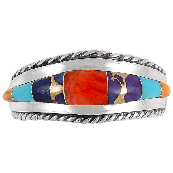 Multicolor Ring Sterling Silver R2285-C01