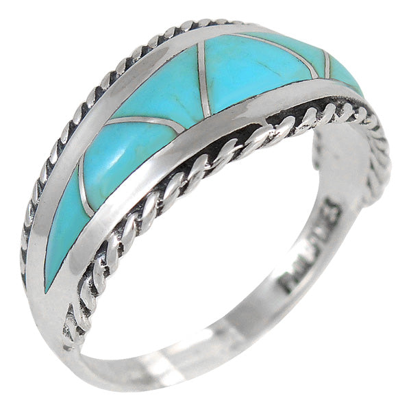 Turquoise Ring Sterling Silver R2285-C05