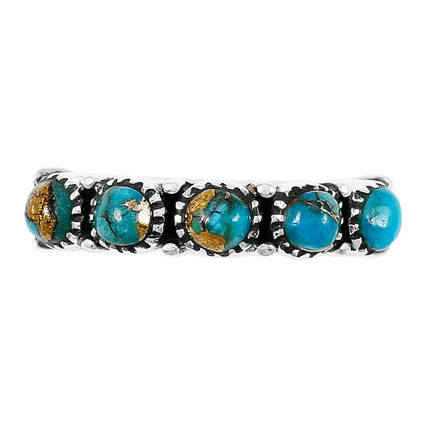 Matrix Turquoise Ring Sterling Silver R2347-C84