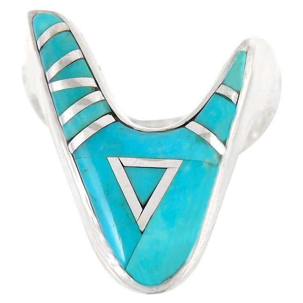 Turquoise Ring Sterling Silver R2370-C05