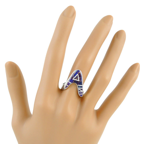 Purple Turquoise Ring Sterling Silver R2370-C07