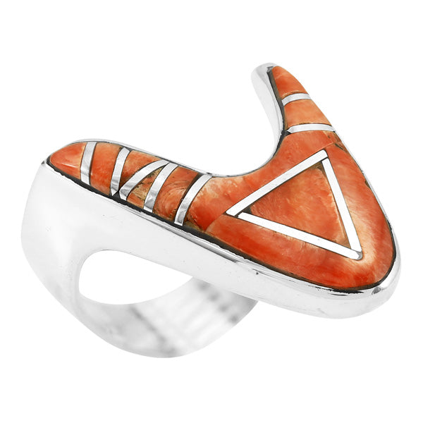 Spiny Oyster Ring Sterling Silver R2370-C08