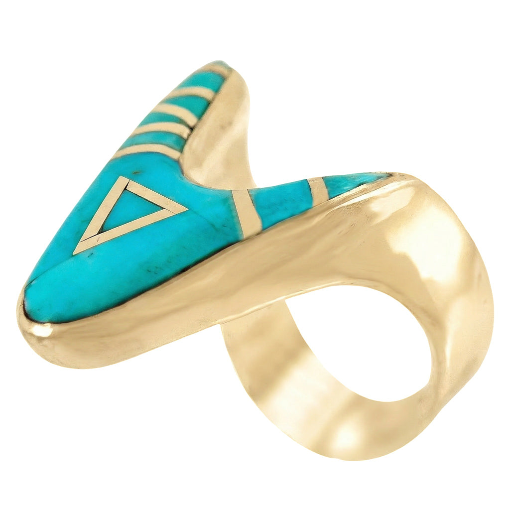 Turquoise Ring GoldCopper™ R2370-GB-C05