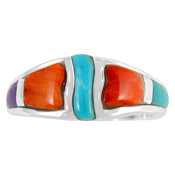 Multicolor Ring Sterling Silver R2375-C01
