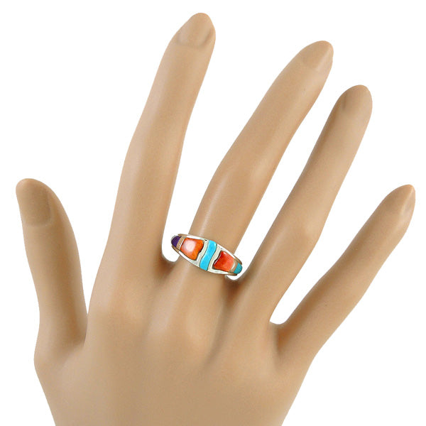 Multicolor Ring Sterling Silver R2375-C01