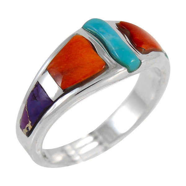 Multicolor Ring Sterling Silver R2375-C01