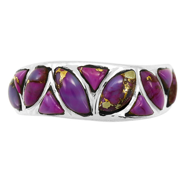 Purple Turquoise Ring Sterling Silver R2388-C77