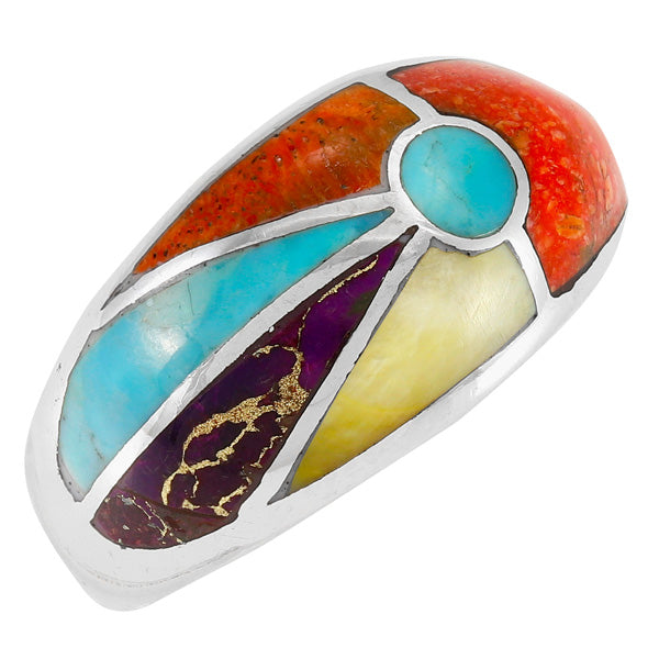 Multicolor Ring Sterling Silver R2390-C01