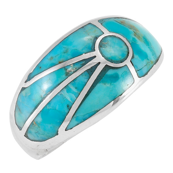 Turquoise Ring Sterling Silver R2390-C05