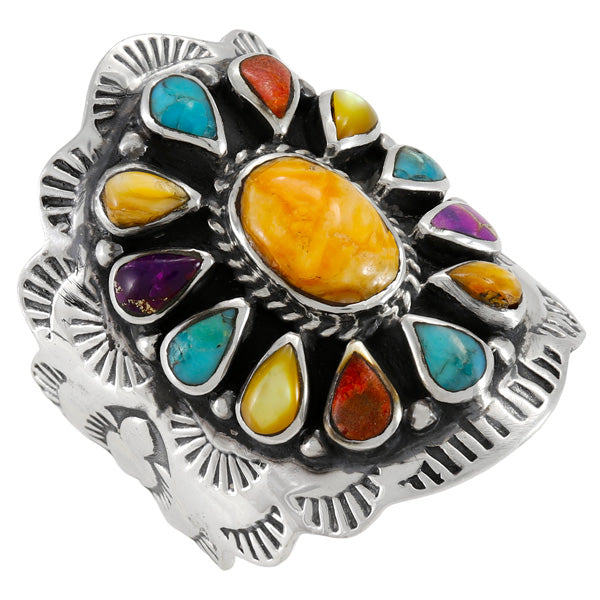 Multicolor Ring Sterling Silver R2413-C71