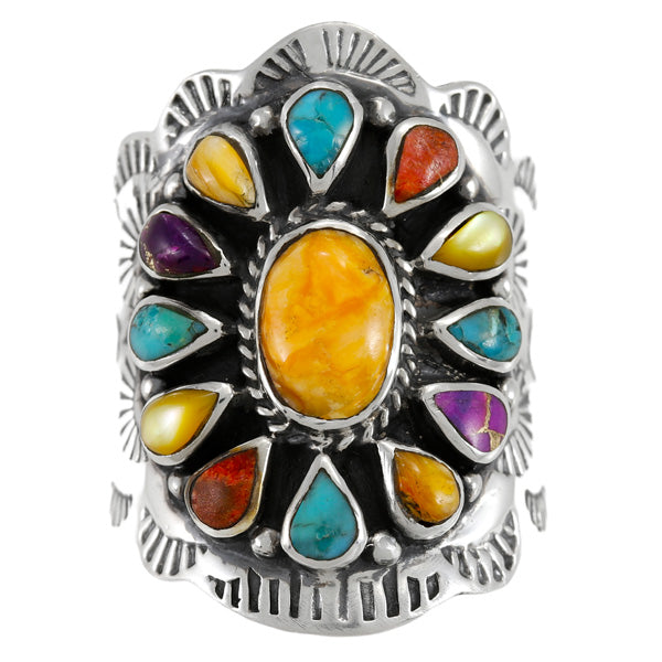 Multicolor Ring Sterling Silver R2413-C71