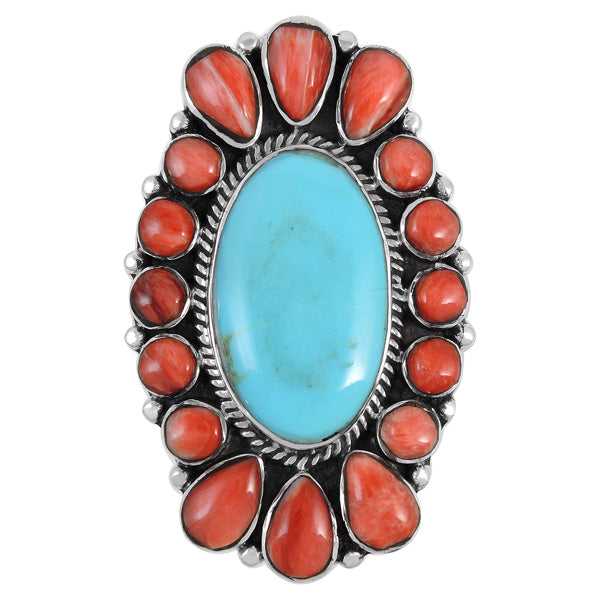 Multicolor Ring Sterling Silver R2418-C85