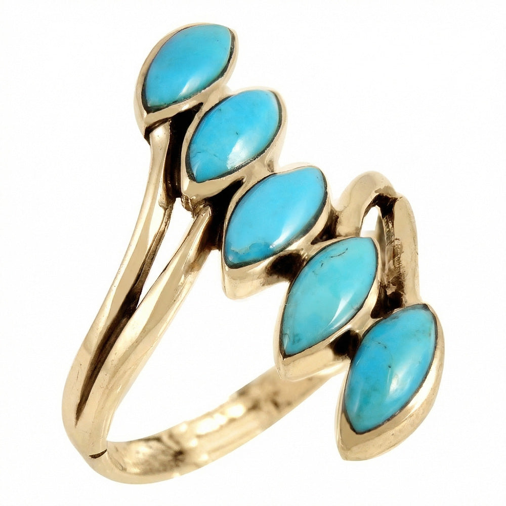 Turquoise Ring GoldCopper™ R2420-GB-C75