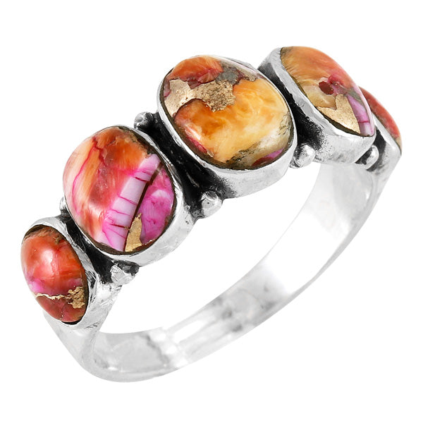 Plum Spiny Ring Sterling Silver R2421-C92