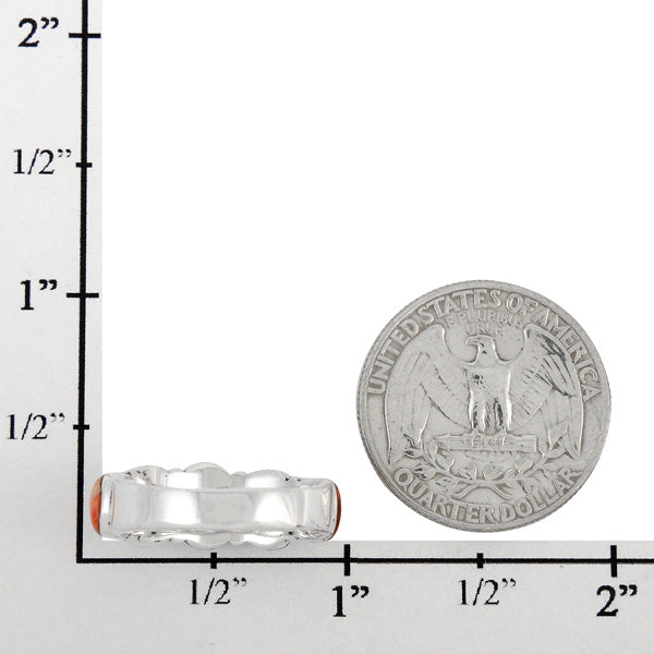 Spiny Turquoise Ring Sterling Silver R2421-C89