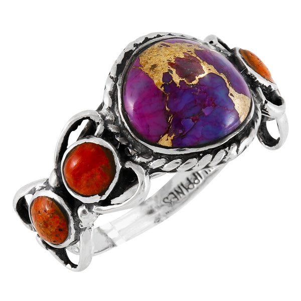 Multicolor Ring Sterling Silver R2424-C72