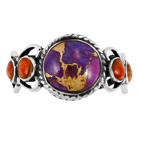 Multicolor Ring Sterling Silver R2424-C72