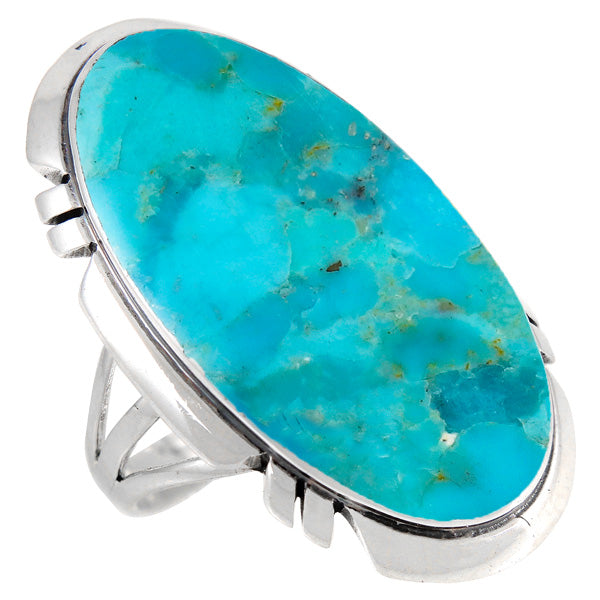 Turquoise Ring Sterling Silver R2429-C75